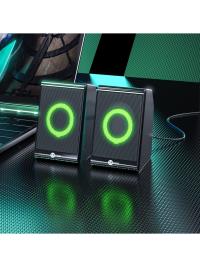 LENOVO LECOO DS100 1+1 Siyah 6w RMS Hoparlör RGB Ledli